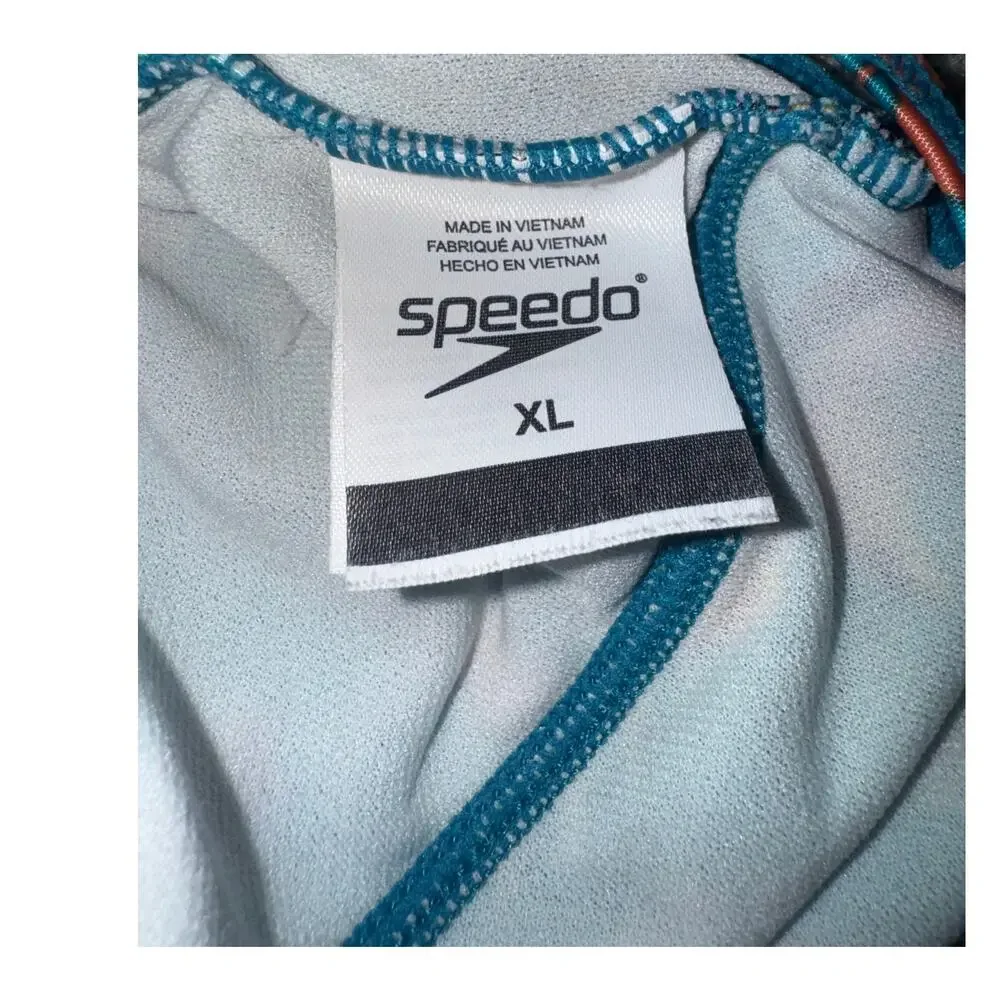 Speedo Girls XL One Piece Tropical Swim Bathing Suit
